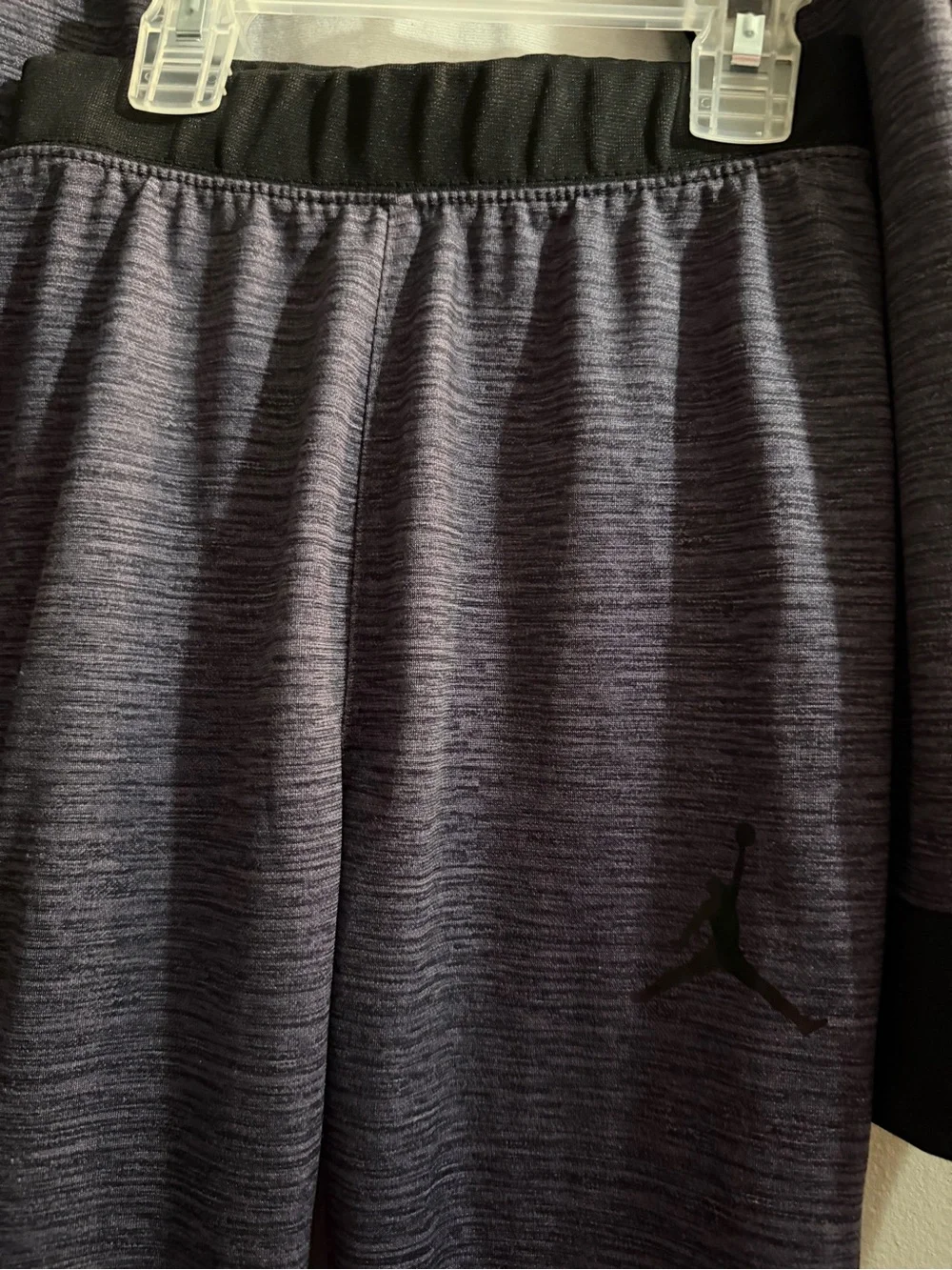 Jordan Heathered Gray & Black Track Jacket and Joggers